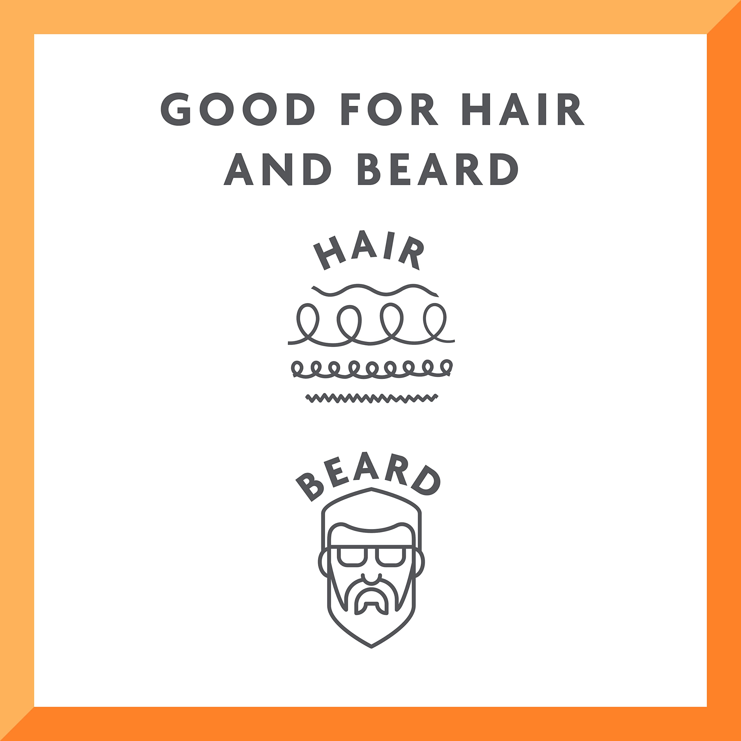 Cantu for Men Hair & Beard Oil, 3.4 fl oz (Packaging May Vary)